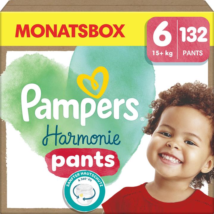 Actual product image Pampers Harmonie Pants (Size 6, Monthly box, 132 Piece)