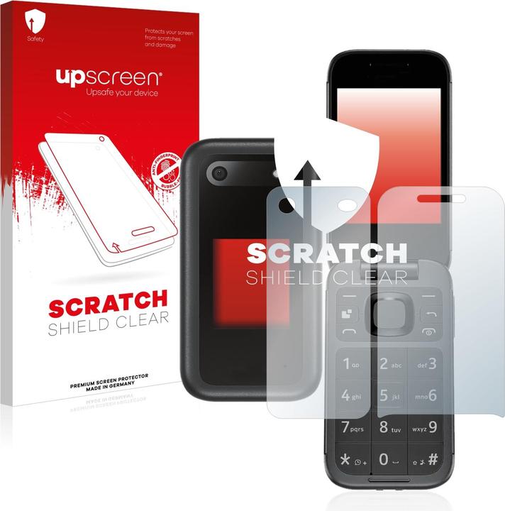 Immagine prodotto upscreen Scratch Shield Pellicola (1 Pezzo/i, Nokia 2660 Flip)