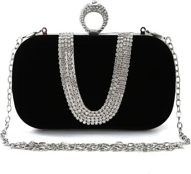 Actual product image Only-Bags.Store Luxus-Abendtaschen Diamant-Luxus-Kupplungstasche Party