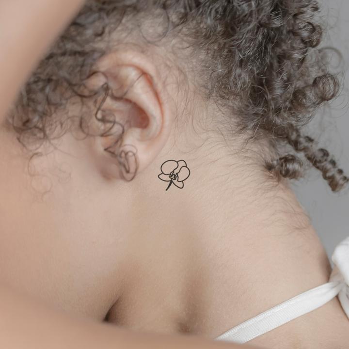 Image du produit minink Tatouage temporaire - Orchidée