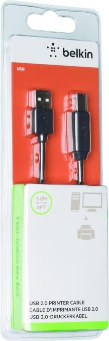 Actual product image Belkin USB A – USB B (1.80 m, USB 2.0)