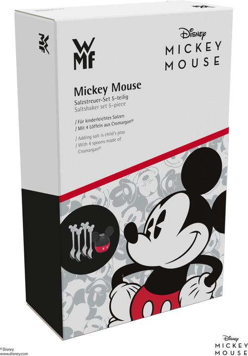 Produktbild WMF Kinderset Streuerset mit 4 Löffel Salzstreuer Disney Mickey Mouse