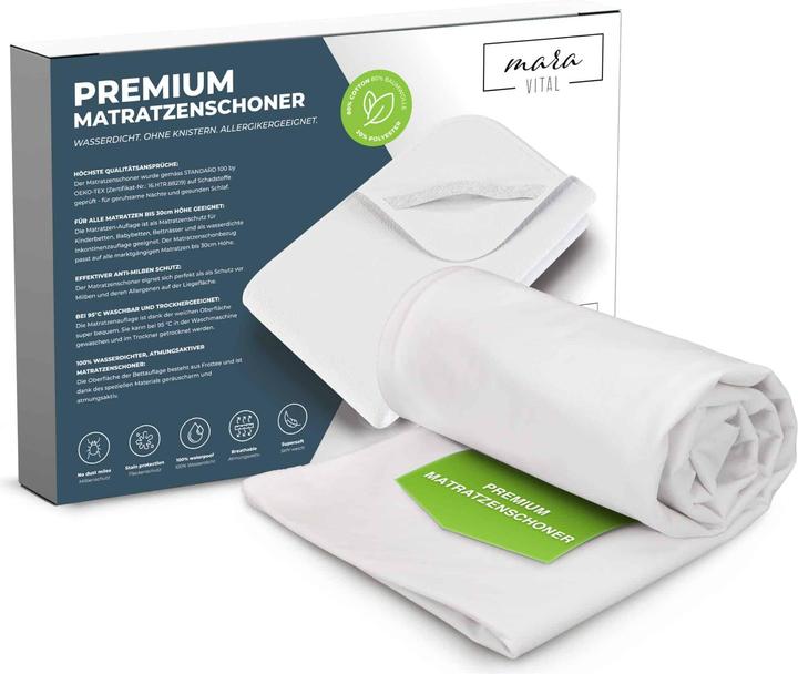 Actual product image Mara Vital Mattress protector without crackling (160 x 220 cm)
