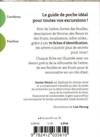 Image du produit Le petit guide pour reconnaître les arbres : 70 espèces à découvrir (Français, Nitsch Xavier, 2020)