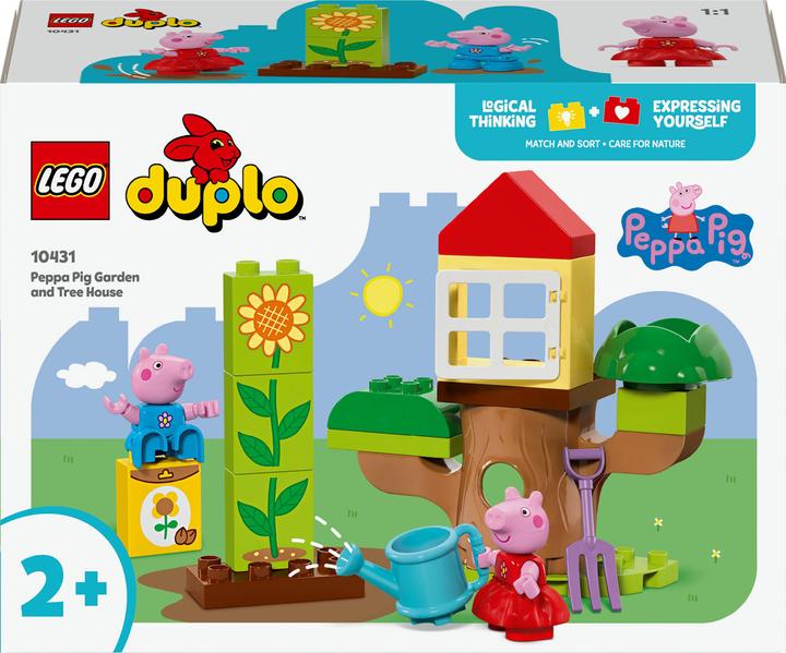 LEGO Le jardin de Pepa avec sa cabane dans les arbres (10431)