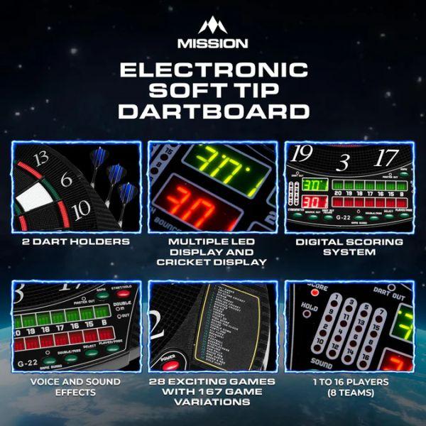 Produktbild Mission G220 Dartboard