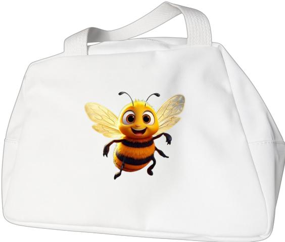 Produktbild Bügelbilder Schulrucksack-Set Comic Biene