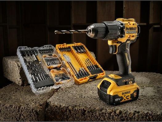 Actual product image DeWalt DCD100YP2T-QW (Rechargeable battery operated)