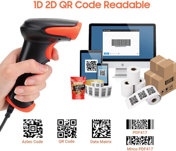 Image du produit Tera HW0002-O (Codes à barres 1D, Codes à barres 2D, Code QR)