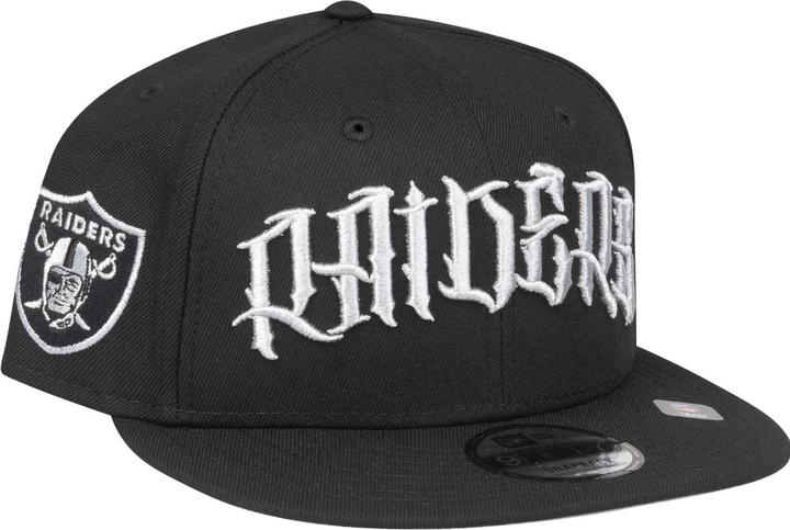 New Era 9Fifty Snapback Cap - Script Las Vegas Raiders
