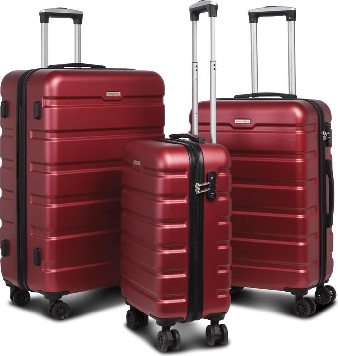 Immagine prodotto Worldpack Set di valigie Phoenix a 4 ruote 3 pezzi (31 l)