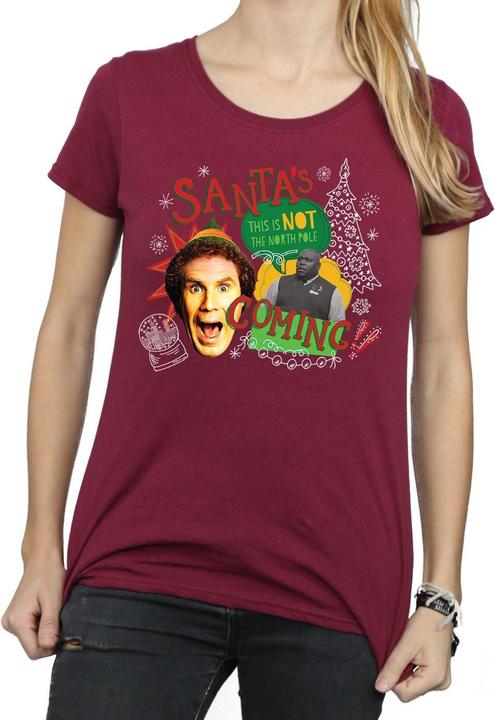 Actual product image Elf Womens/Ladies North Pole Cotton T-Shirt (M)