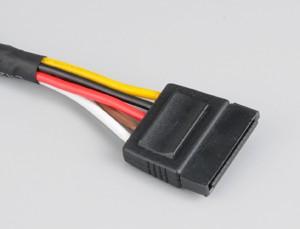 Actual product image Akasa SATA Power Extension - 30cm (30 cm, 15 pin S-ATA)