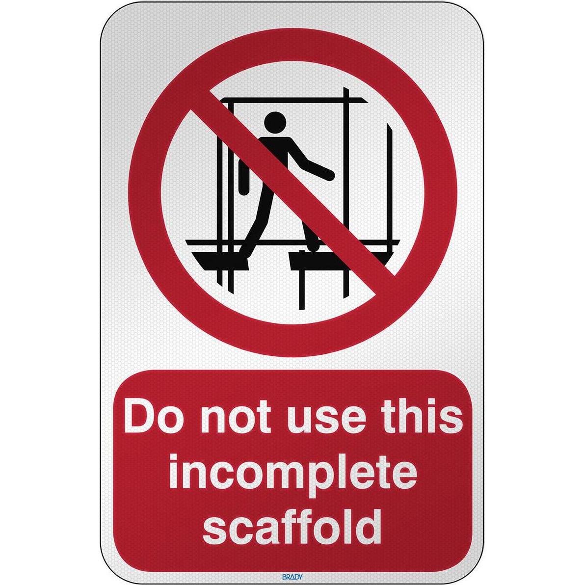 Brady, Sicherheitskennzeichnung, ISO Safety Sign - Do not use