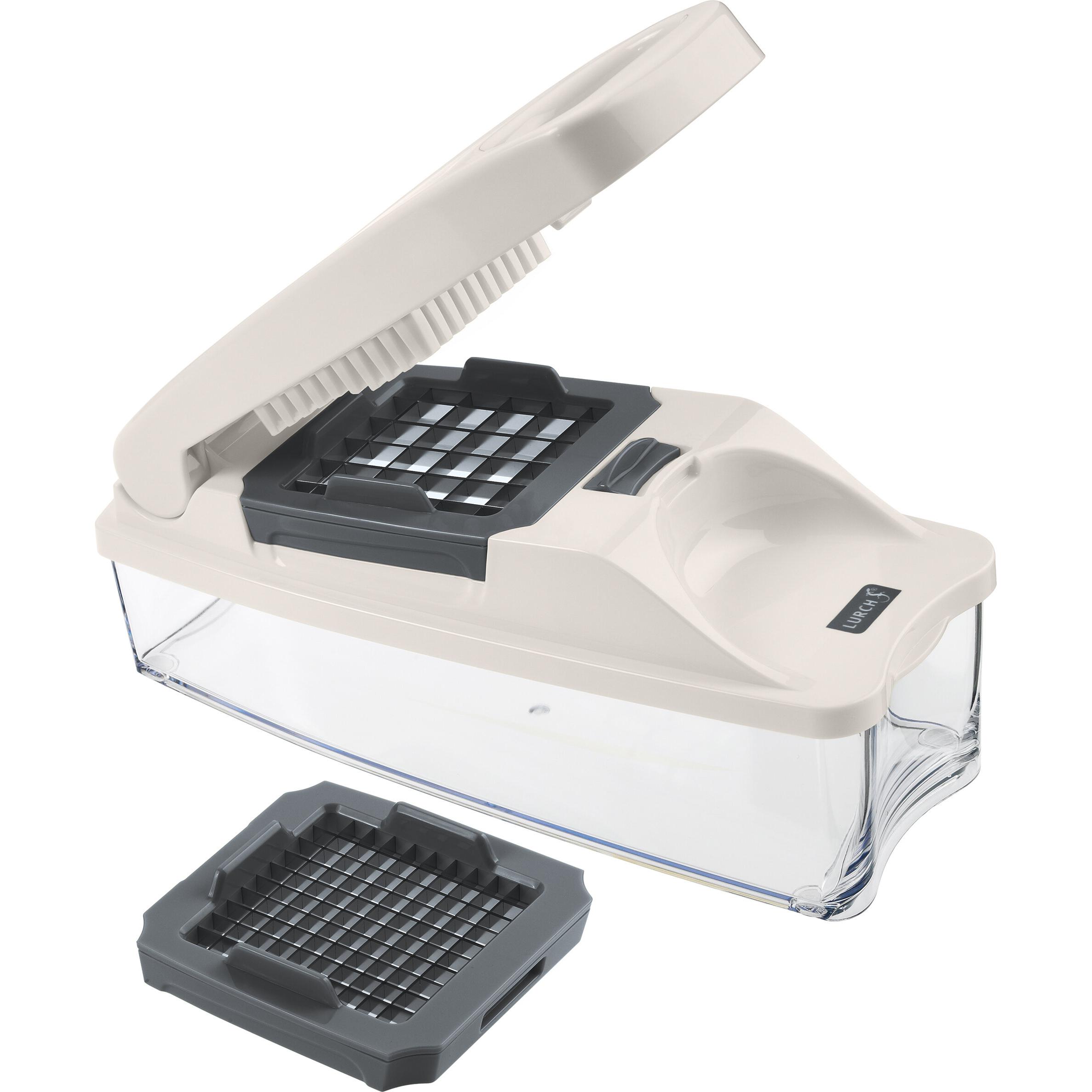 Lurch Taglierina Per Cubi E Penne, Grattugia, Grigio, Bianco