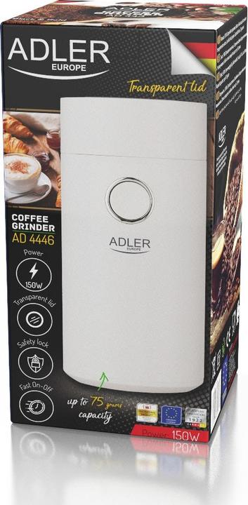 Image du produit Adler Broyeur à café électrique AD-4446WS