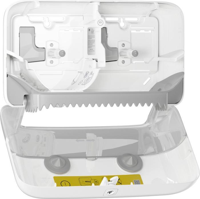 Actual product image Tork Double Roll Toilet Paper Dispenser Midi Sleeveless