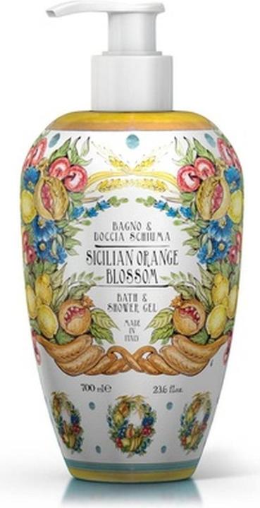Rudy LE MAIOLICHE Bade- und Duschschaum 700ml Sizilianische Orangenblüte (700 ml)