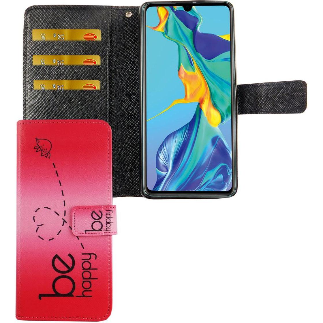 Thumbnail - König Design Hülle Handy Schutz für Huawei P30 Case Cover Tasche Wallet Etui Handyhülle Neu (Huawei P30), Smartphone Hül...