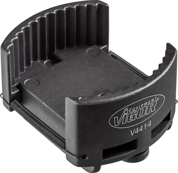 Produktbild Vigor Ölfilter-Spannschlüssel ∙ 80 - 115 mm ∙ universal ∙ V4414 ∙ Aussen-Sechskant 22 mm, Vierkant12…
