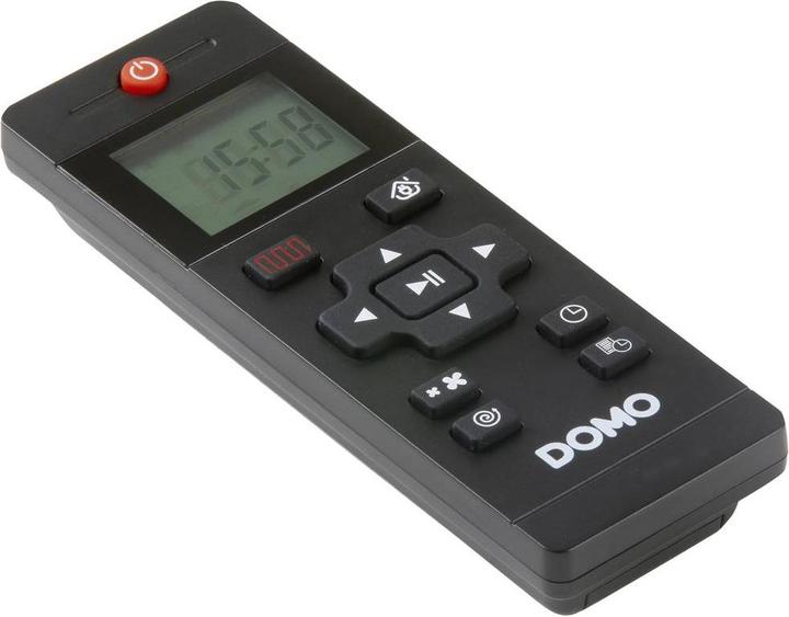 Actual product image Domo DO7298S Robot Vacuum and Mop Black App controlled, remote controlled, with wis (Vacuum mopping robot)