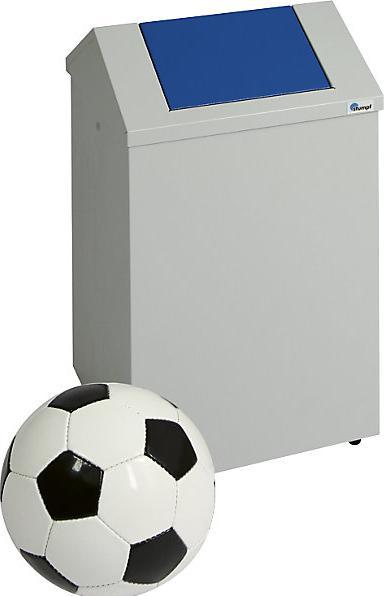 Image du produit Collecteur de laine, capacité 45 l, gris clair / bleu gentiane. (45 l)