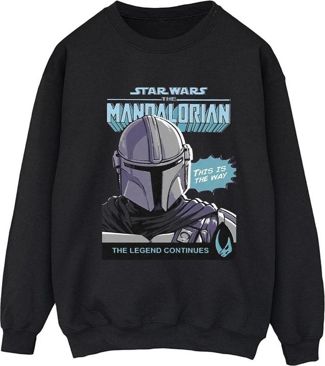 Image du produit Star Wars - Sweat MANDO COMIC COVER - Femme (L)