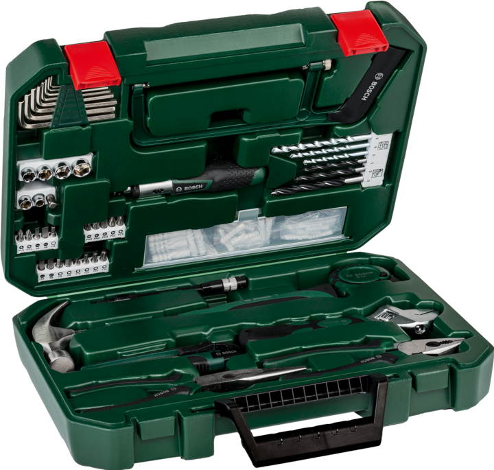 Bosch Zubehör Do-it-yourself tool set in a suitcase (5 mm, 8 mm, 6 mm)