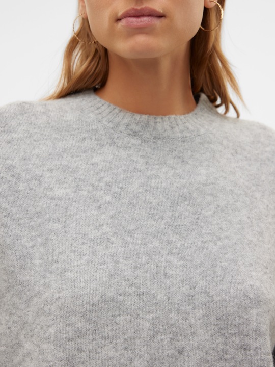 Actual product image Vero Moda Vmboom Ls O-Neck Pullover Ga Noos (M)