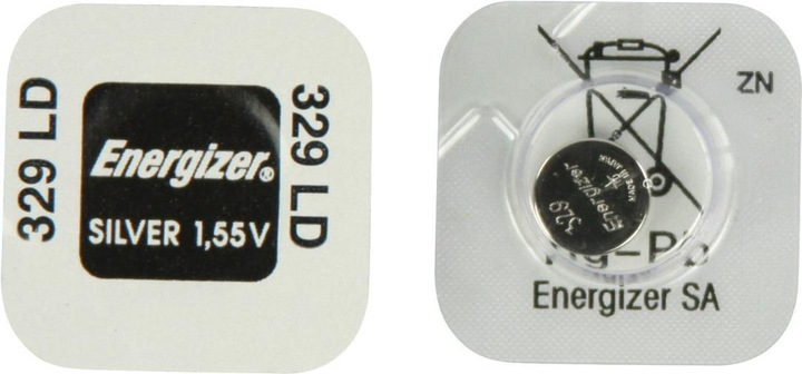 Actual product image Energizer SR731SW (329) / 1.55 V (1 pcs., SR731, 39 mAh)