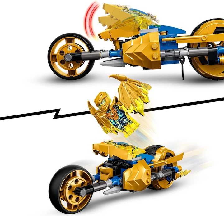 Produktbild LEGO Jays Golddrachen-Motorrad (71768, LEGO Ninjago)