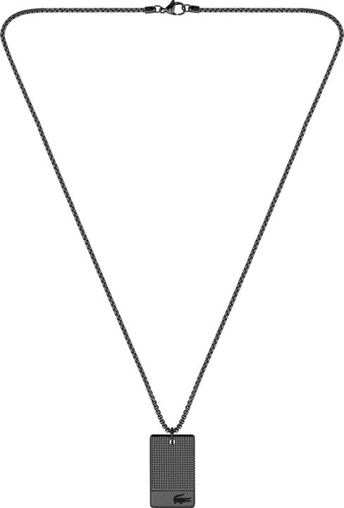 Immagine prodotto Lacoste Moda Uomo Collana in acciaio Stencil 2040189 (Acciaio inossidabile)