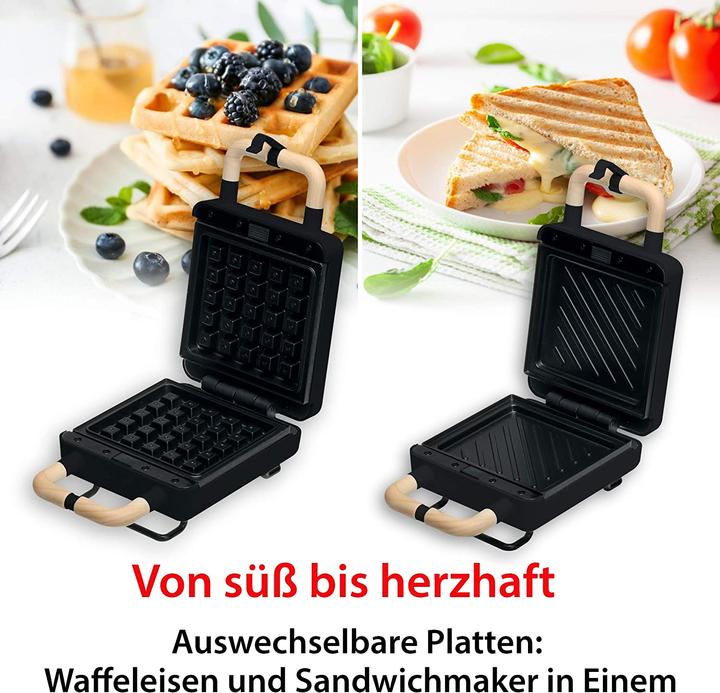Produktbild ADE Sandwichmaker, Schwarz