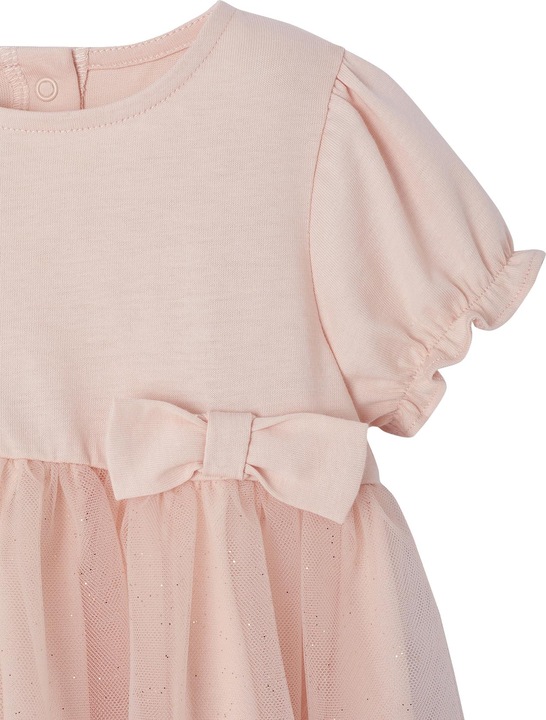 Actual product image Vertbaudet Mädchen Baby Festkleid mit Glitzertüll (80)