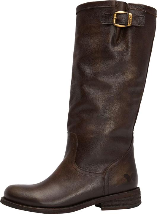 Actual product image Felmini Gredo 6922, the mid-height biker boot from, is made from smooth leather. These boots are (38)