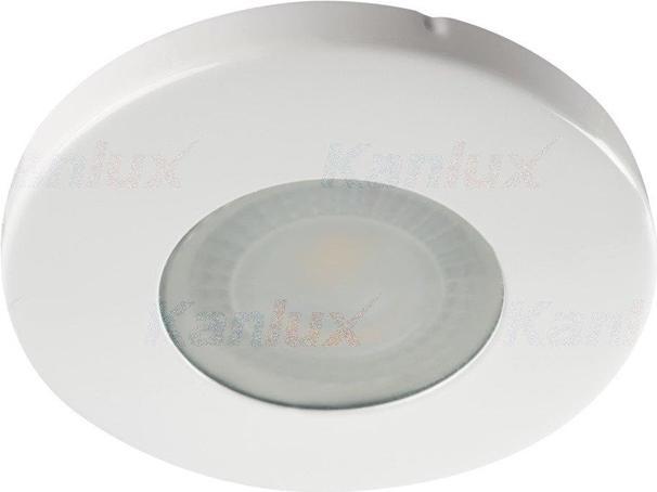 Actual product image Kanlux Ceiling light spot FLINI IP44 DSO-W white round without frame 33123 (G5.3)