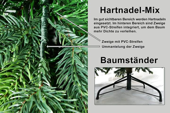 Produktbild Gartenpirat Kuenstlicher Weihnachten Baum (150 cm)