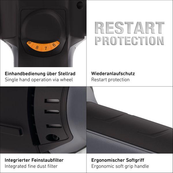 Actual product image Steinel HM 2600 E Heissluft Stabgerät