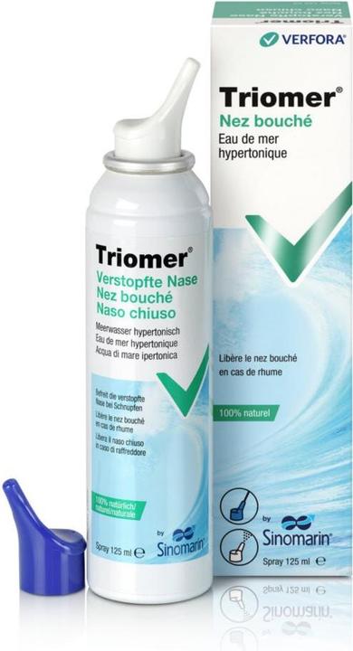 Produktbild Triomer Verstopfte Nase Spray Flasche 125 ml