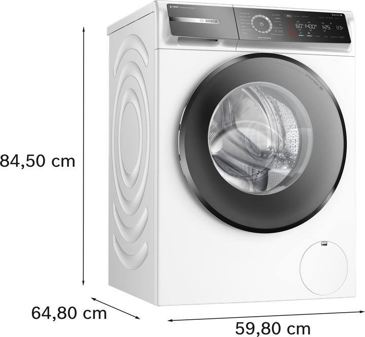 Produktbild Bosch Hausgeräte Serie 8 WGB244040 (9 kg, Links)