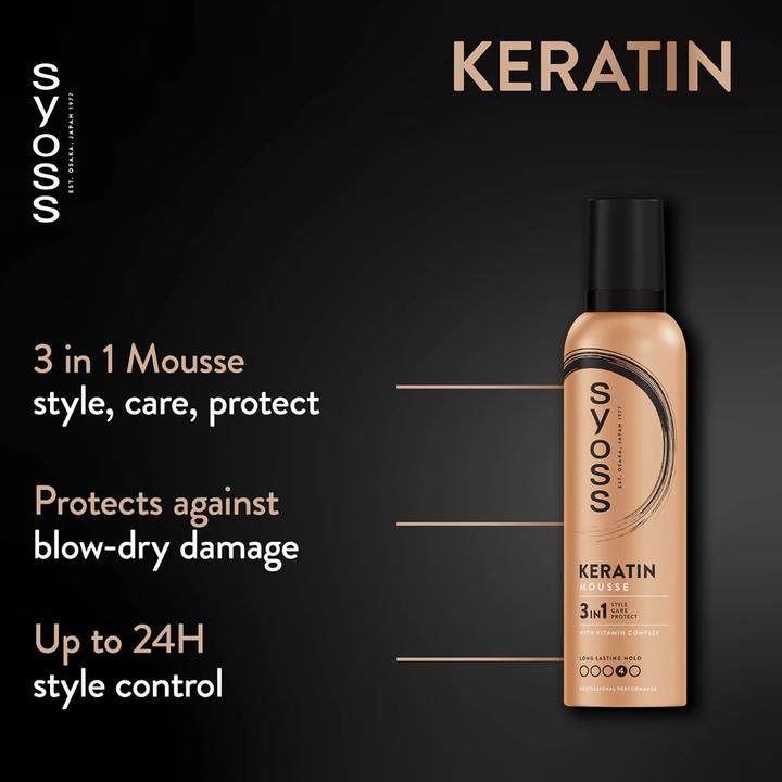 Immagine prodotto Syoss Mousse di cheratina (Agente schiumogeno, 250 ml)