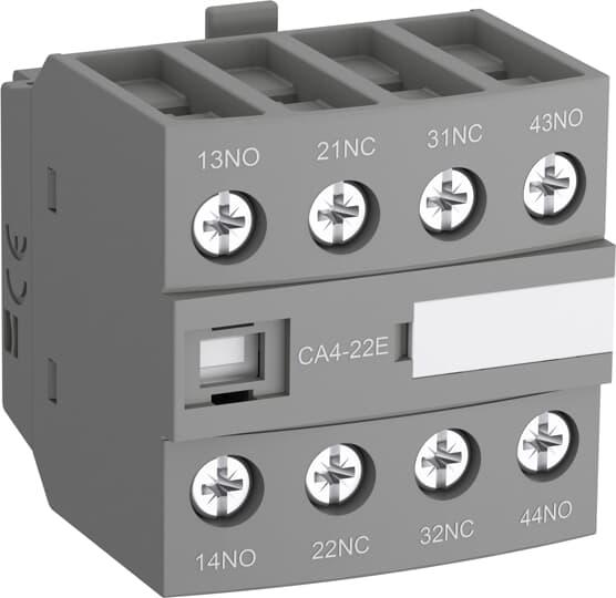 Actual product image ABB Auxiliary switch block