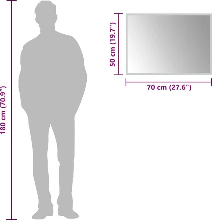 Produktbild VidaXL Cassius (50 x 100 cm)