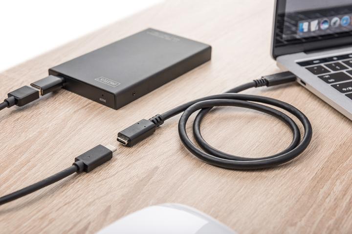 Produktbild Digitus Type-C to C (0.70 m, USB 3.1, 100 W)
