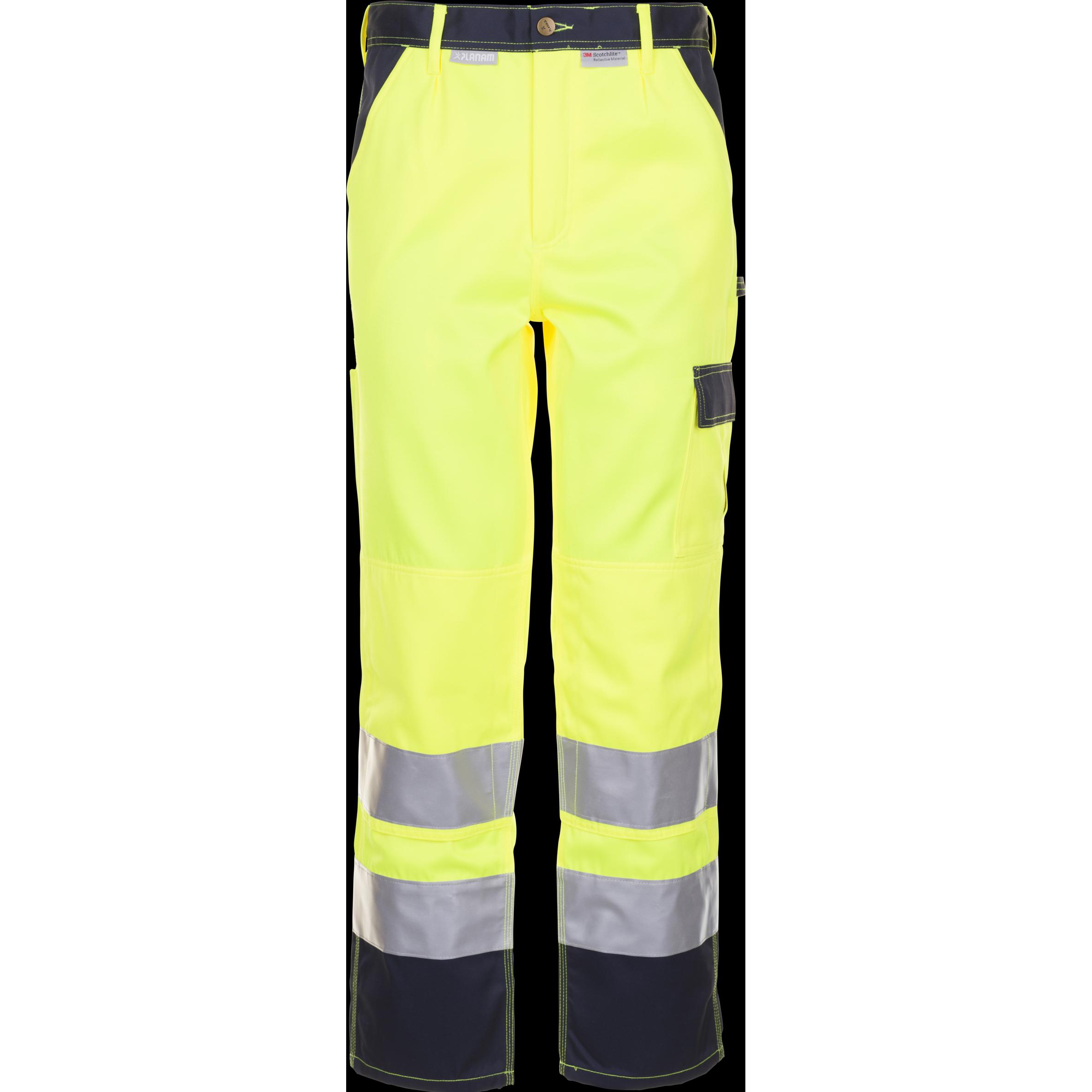 Planam, Arbeitshose, Warnschutzbundhose (50)