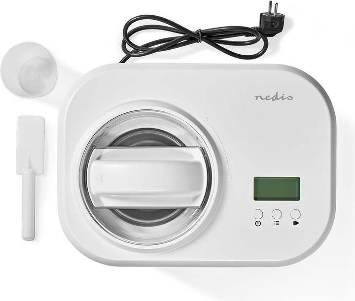 Produktbild Nedis Eismaschine | 1.0 l | Weiss | Kunststoff