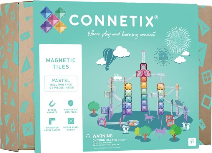 Connetix Pastel Ball Run Pack teilig