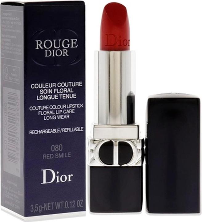 Actual product image Dior Rouge Satin IT No 080 (#080 Red Smile)