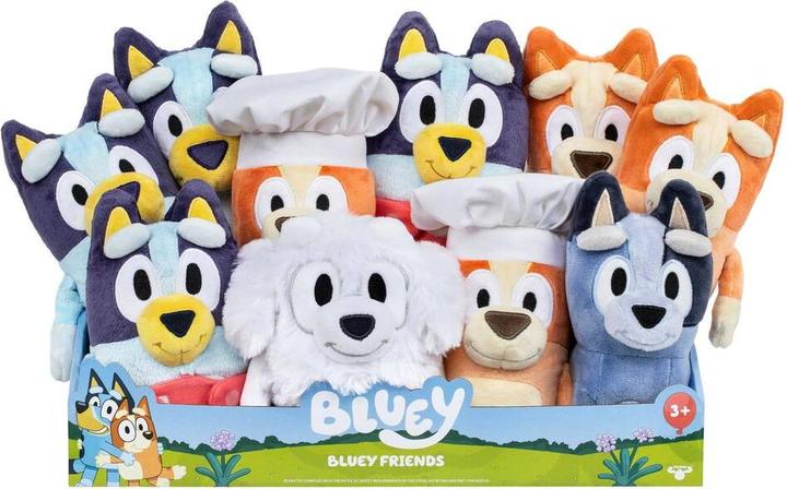 Image du produit Play by Play Bluey Friends assorted peluche 20cm (20 cm)
