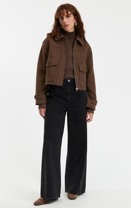 Immagine prodotto La Redoute Collections Kurze Bikerjacke mit Reissverschluss (38)